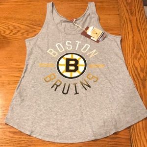 NWT Boston Bruins racerback tank